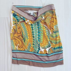 Trina Turk silk strapless top - P. New/ never worn